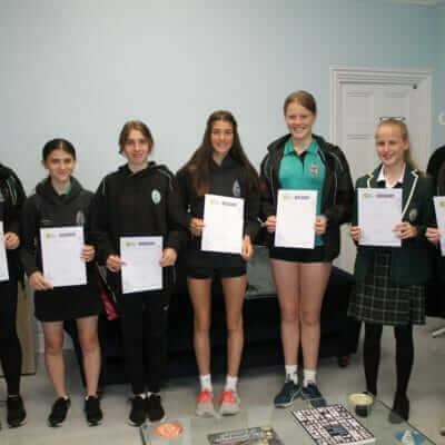 Year 9 students earn the CREST Discovery Award for inventing the machines of the future