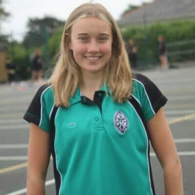 Year 10 Sienna one of just 20 selected for Team Bath Netball under 15 long squad