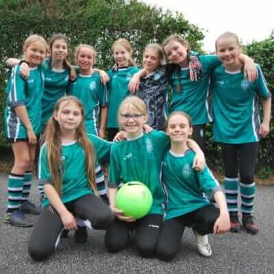 Truro High Prep 5 & 6 football team ranks third in county in Girls’ Under 11 7-a-side Tournament