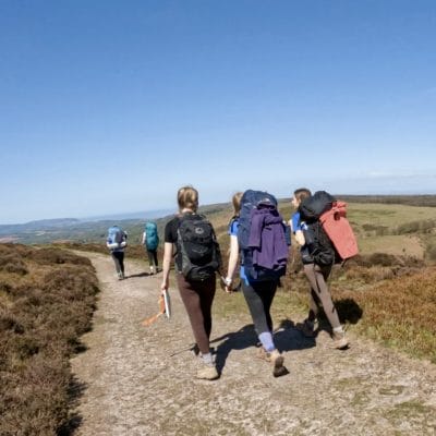DofE Silver and Gold take to the Quantock Hills