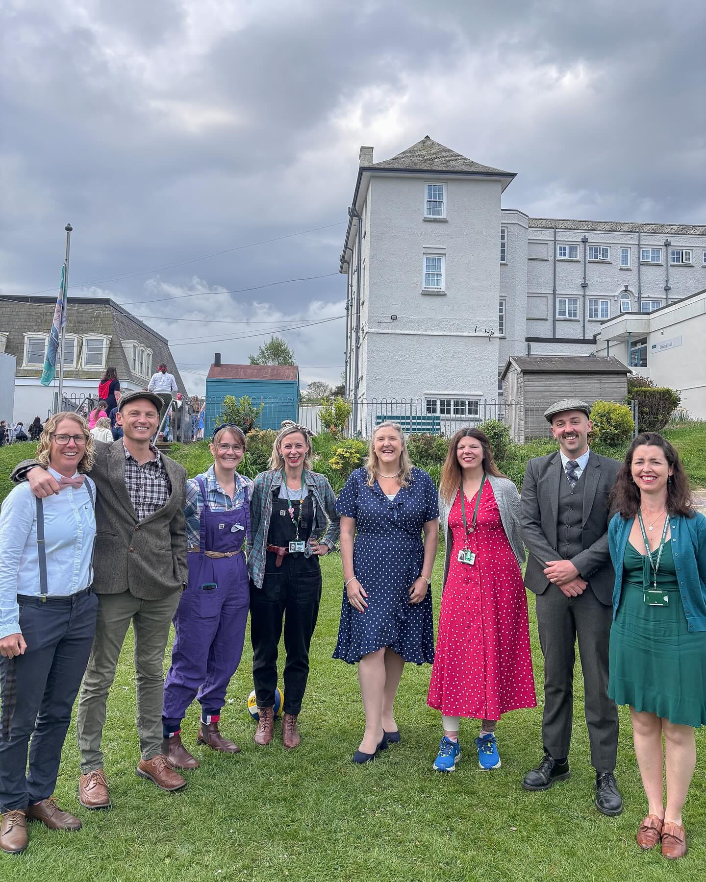 VE Day Staff