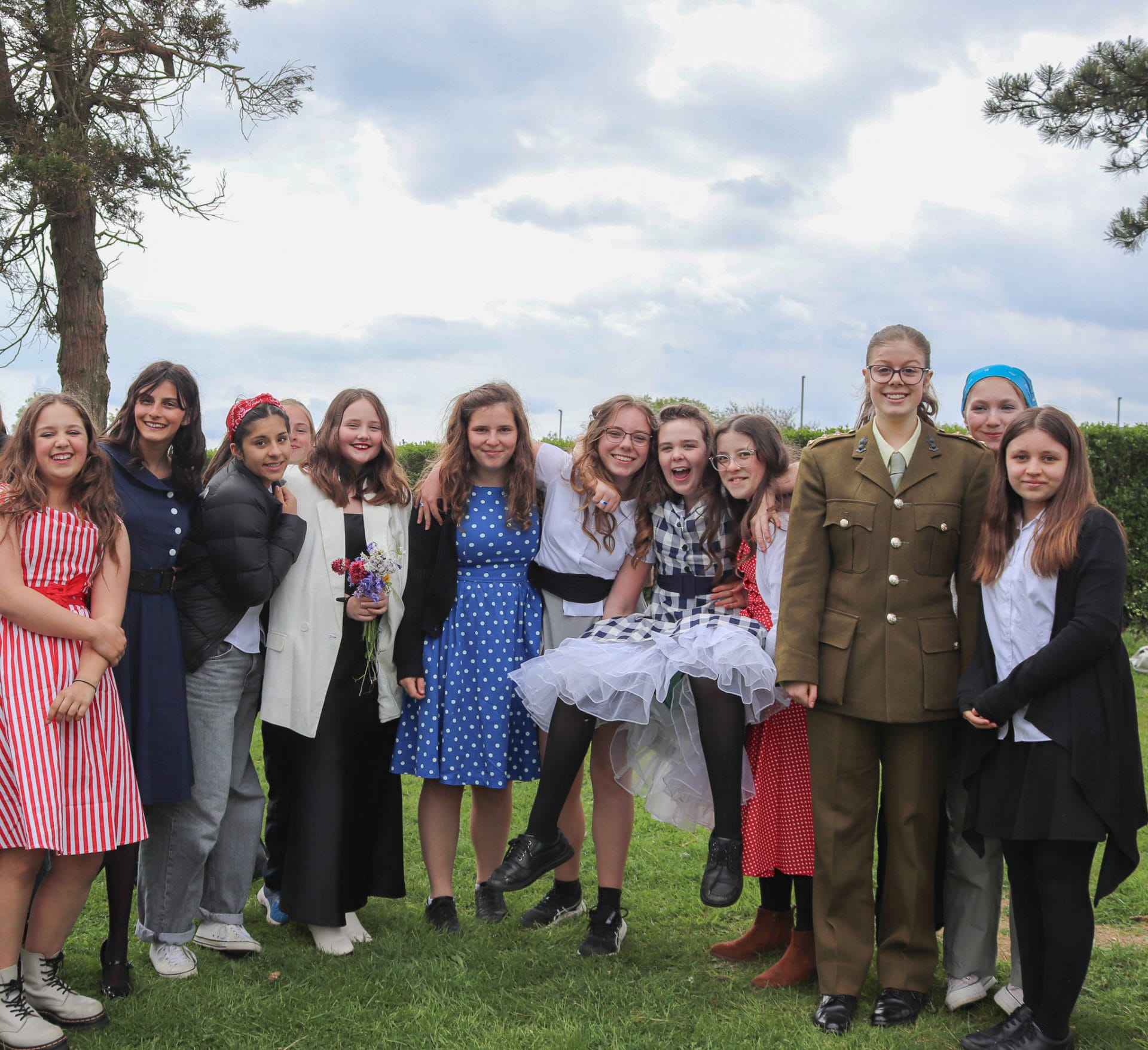 THS Marks 80th Anniversary of VE Day